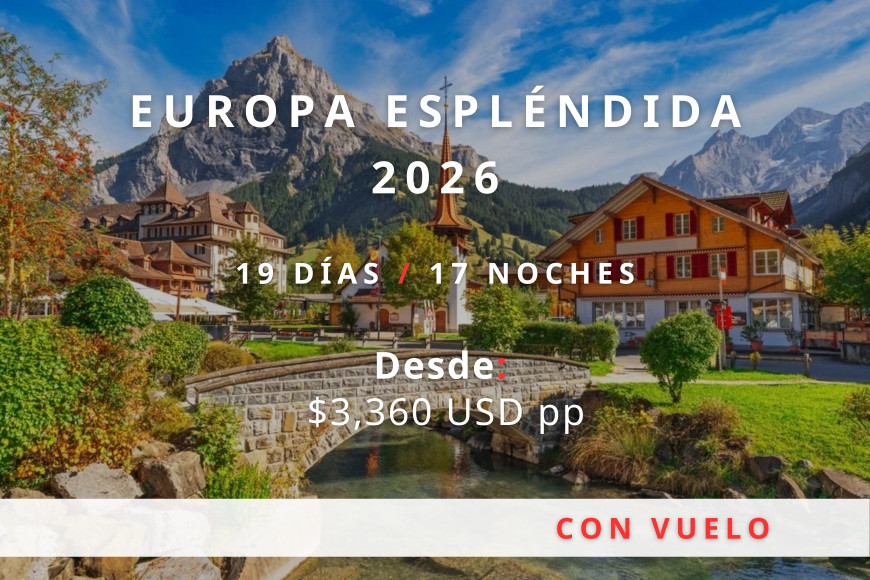 Europa espléndida 2026