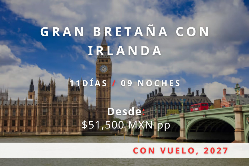 Gran Bretaña con Irlanda 2027