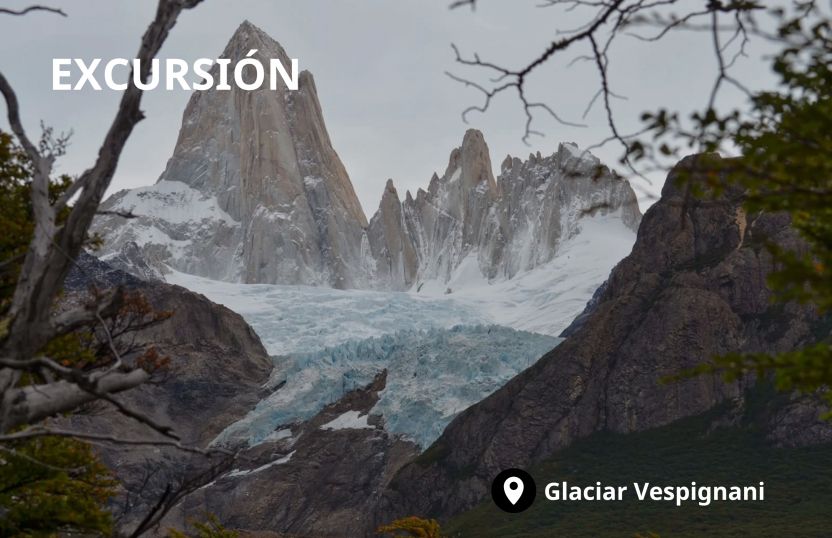 Excursión al Lago del Desierto + Trekking por el Glaciar Vespignani
