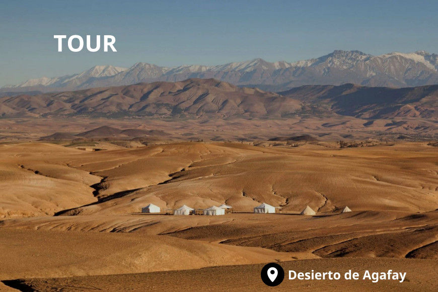 Tour en buggy por el desierto de Agafay y el lago Takerkoust