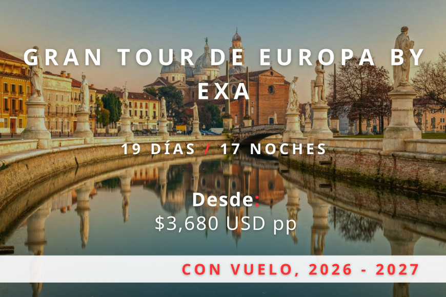 Gran Tour De Europa By Exa 2026 - 2027
