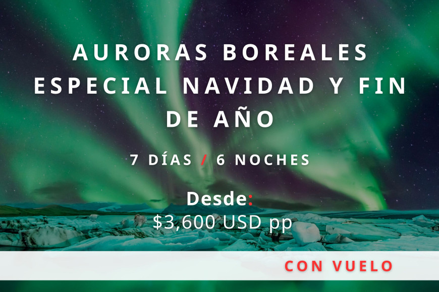 Auroras Boreales Especial Navidad y Fin De Año