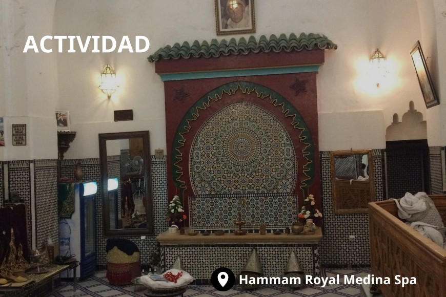 Baño y masaje en el hammam Royal Medina Spa