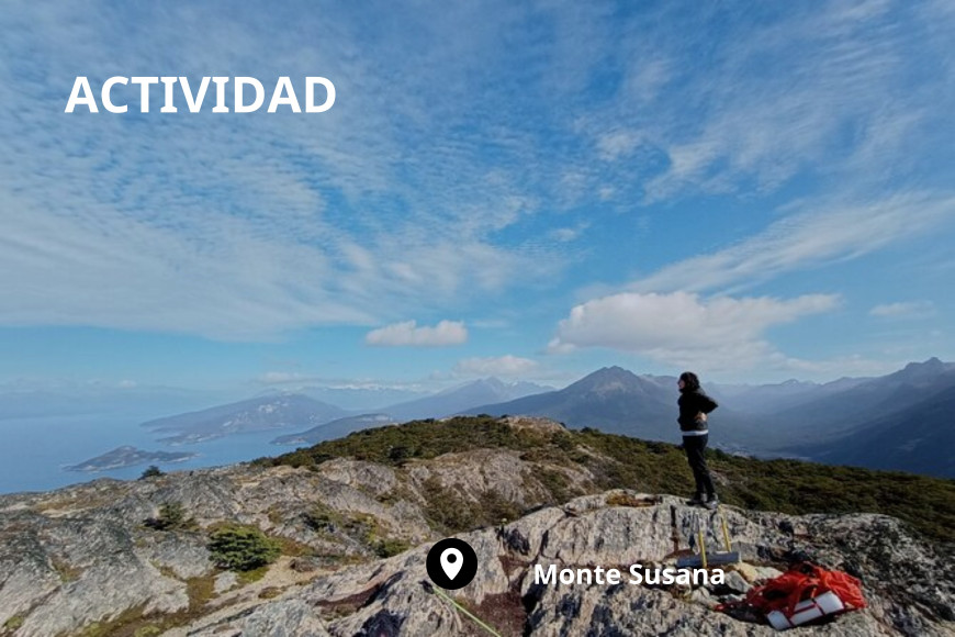 Trekking al atardecer por el Monte Susana
