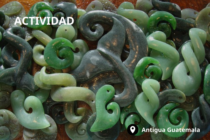 Taller de jade en Antigua Guatemala