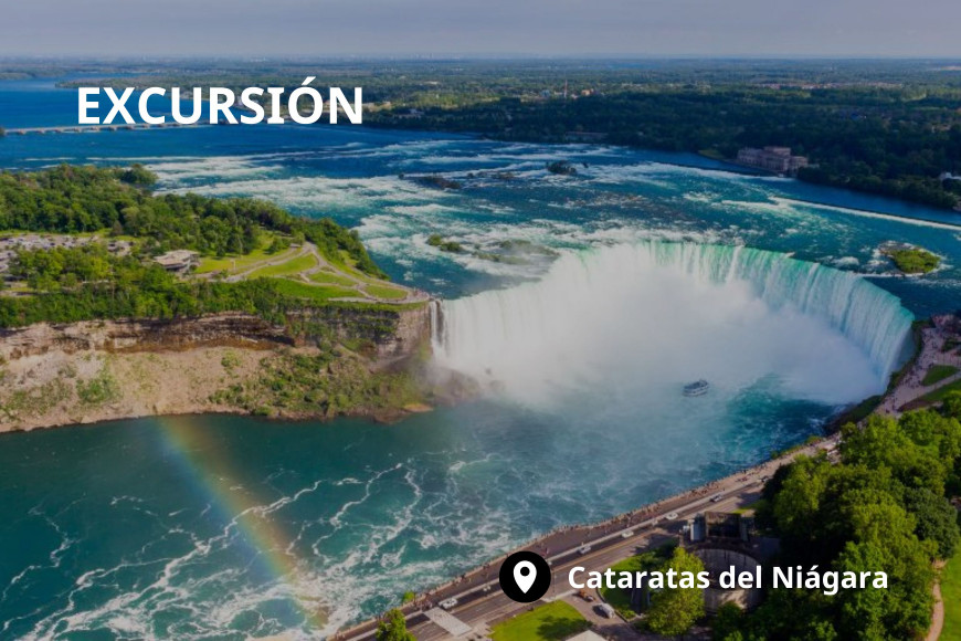 Excursión a las Cataratas del Niágara con espectáculo nocturno de luces