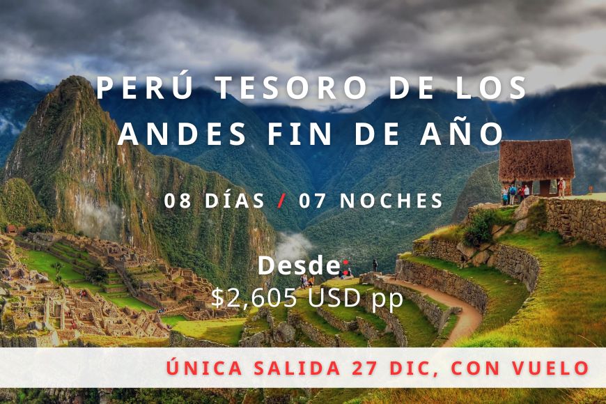 Perú Tesoro de los Andes Fin de Año