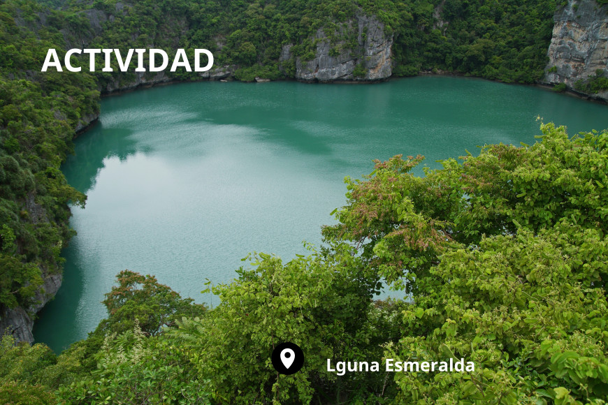 Trekking hasta la Laguna Esmeralda con comida