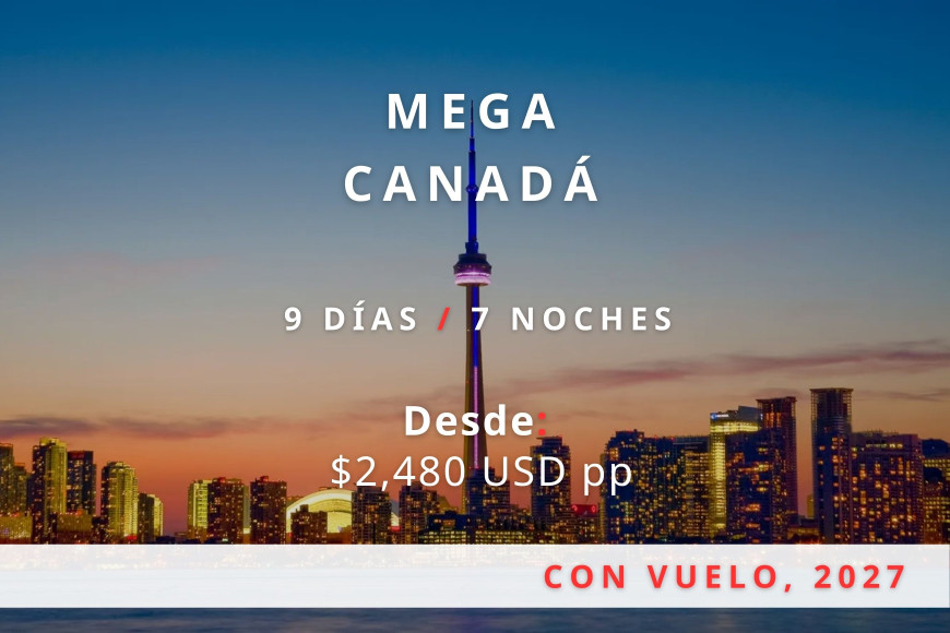 Mega Canadá 2026 - 2027