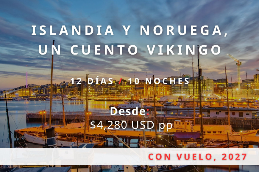 Islandia Y Noruega, Un Cuento Vikingo 