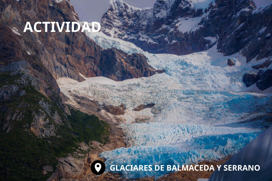   Crucero por los glaciares de Balmaceda y Serrano