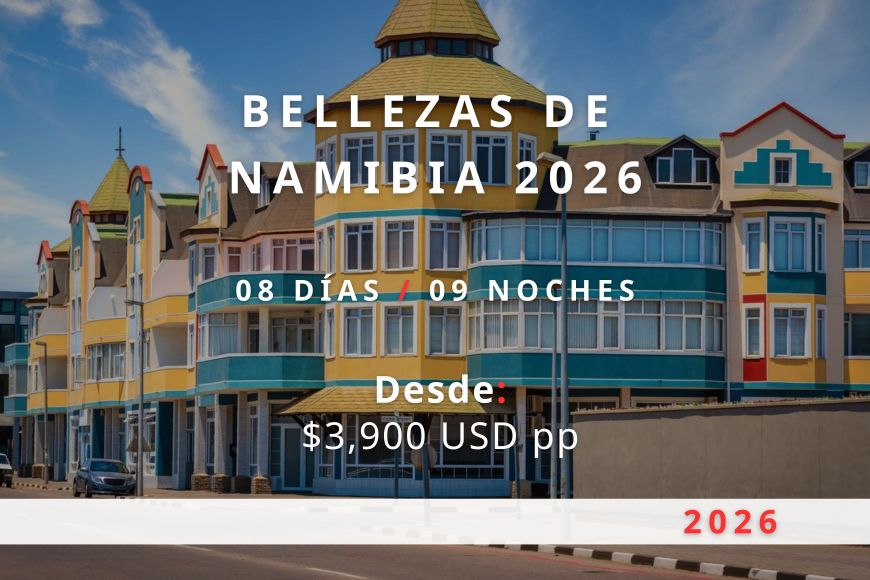 Bellezas de Namibia 2026