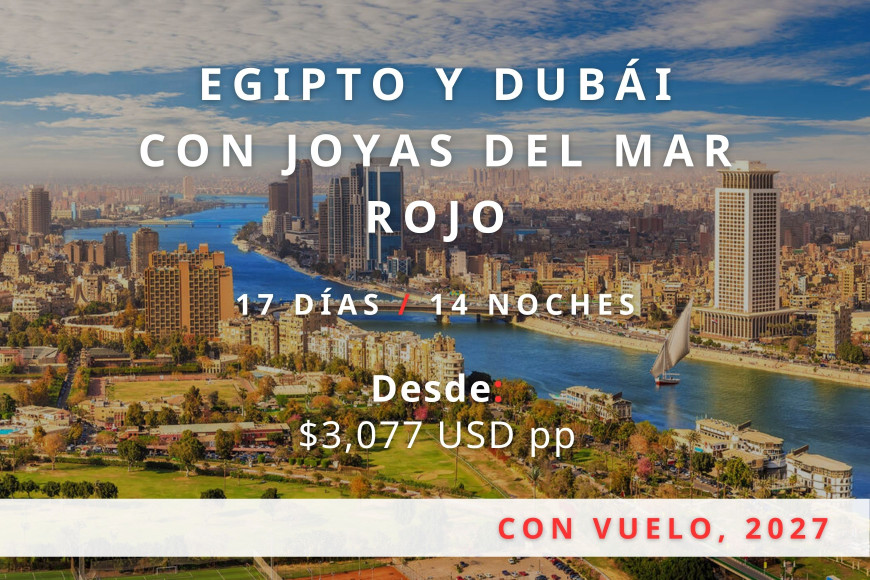 Egipto Y Dubái Con Joyas Del Mar Rojo 2027