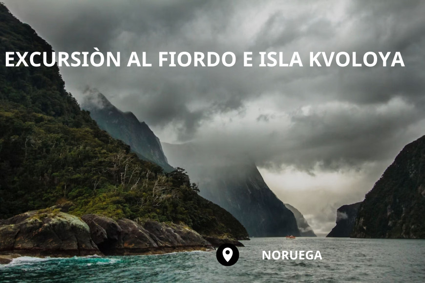 Excursión al fiordo e isla de Kvoloya