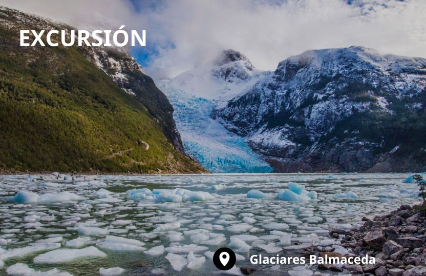 Excursión a los glaciares Balmaceda y Serrano en barco
