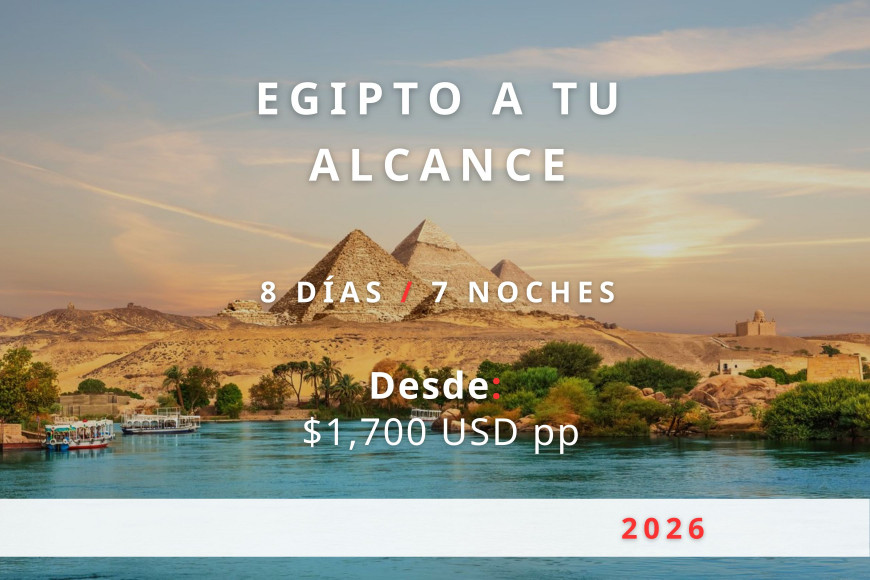 Egipto a tu Alcance 2026