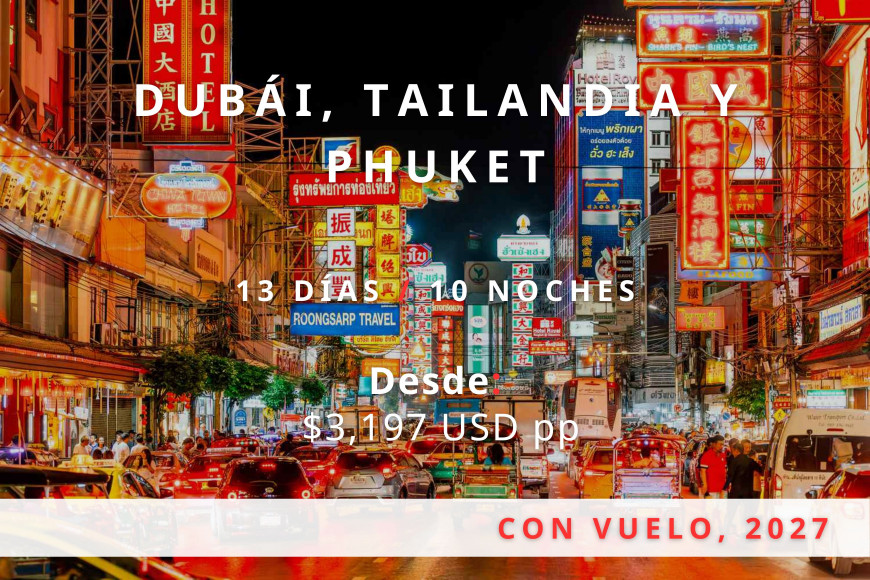 Dubía, Tailandia Y Phuket