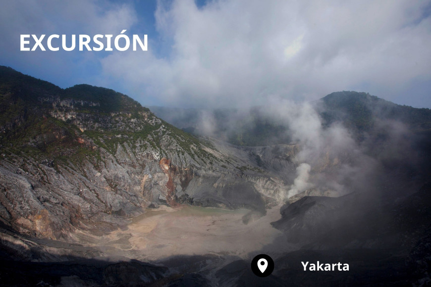 Excursión privada a Tangkuban Perahu