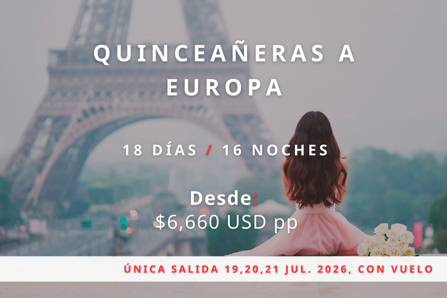 Quinceañeras a Europa II